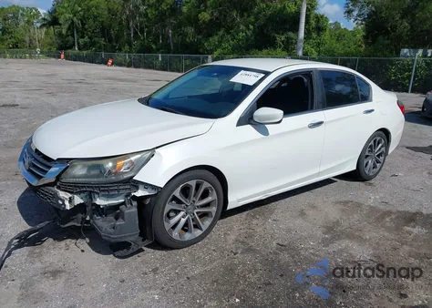 2015 Honda Accord Sport из США, поврежденный, VIN 1HGCR2F52FA232458